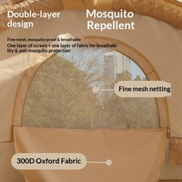 Tente tunnel gonflable automatique portable monocouche imperméable grande tente de camping extérieure pour la randonnée et les voyages – Vente en gros