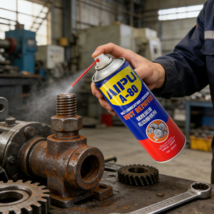 Potente Eliminador de Óxido para Autos, <span class=keywords><strong>Motos</strong></span> y Bicicletas, Limpiador de Grasa en Aerosol, OEM ODM, Spray Lubricante Antióxido - Product Image 2