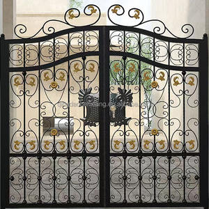 Portes <span class=keywords><strong>en</strong></span> <span class=keywords><strong>fer</strong></span> forgé durables avec la dernière conception de styles au choix - Product Image 2