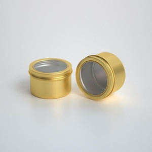 Pot cosmétique rond en aluminium personnalisé de 30 ml avec fenêtre pour lotion et dentifrice, conteneur recyclé pour crème corporelle - Product Image 4
