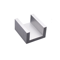 Profil de canal en aluminium u,c,h,e, canal de piste en aluminium