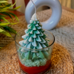 Eldnacele Candele Per Albero Di Natale Con Timer Da 6 Ore, Set Da 2 Candele Senz