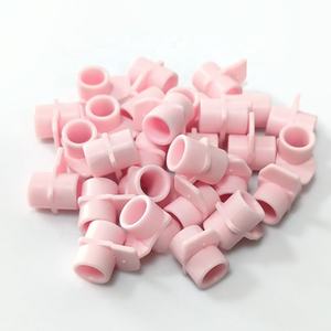 Tubo, Boccola, Occhielli Cilindrici in Ceramica di Colore Rosa - Product Image 5