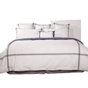 Chất lượng cao tùy chỉnh mô hình sóng khách sạn sang trọng Giường tấm bộ - Product Image 1