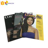 Imprimante colorée sur papier coloré personnalisé, modèle pour magazine ls, haute qualité