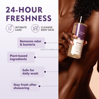 Gel Douche Nettoyant Intime Féminin Équilibrant le pH, Hydratant et Blanchissant