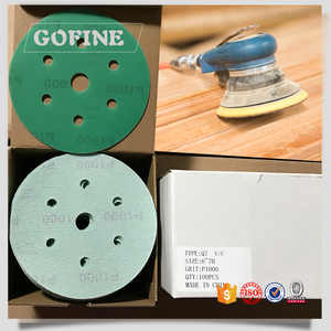 Papier abrasif rond pour le ponçage et le polissage de voitures, de métaux et de bois - Product Image 5
