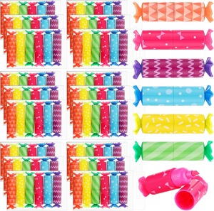 Mini Resaltadores de caramelo geométricos, resaltador <span class=keywords><strong>Pastel</strong></span> con forma de caramelo a granel, marcador de cincel, Resaltadores, suministros de oficina para el regreso a la escuela - Product Image 1