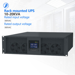 Điều khiển kỹ thuật số đầy đủ cung cấp điện liên tục up tủ gắn trên giá 10KVA 15kVA 20kva pin không cần bảo trì - Product Image 1
