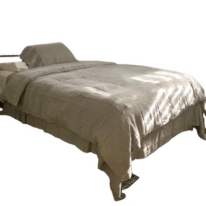 100% Linen Vải Bộ Đồ Giường Bộ 35 45*45 110*76 100gsm 57/58 ''In Chất Lượng Lót Cho Nhà Hàng Dệt May Tấm Giường - Product Image 4