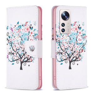 Para MI 12 Lite <span class=keywords><strong>Funda</strong></span> de teléfono Diseño de plumas de flores de mariposa, para Samsung S23/S24 Plus/S25 <span class=keywords><strong>Funda</strong></span> tipo billetera Bolsa - Product Image 6