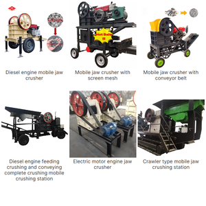 Kleiner Brecher 150x250 200x300 250x400 Backen brecher Kleiner mobiler Backen brecher Wettbewerbs fähiger Preis Bau abfall ziegel anlage - Product Image 5