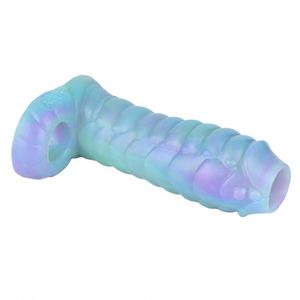 Nuevo Producto YOCY, Dildos de Silicona con Forma de Dragón, Dildos para Pene, Fundas Extensoras para Pene, Juguetes Sexuales para Adultos - Product Image 4