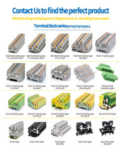 Клеммная колодка QPT2.5/2*2 2.5мм² QUATTRO 800В 24А, красная, синяя, желтая, серая, заводская поставка, высокое качество, вставная, для проводов - Product Image 5