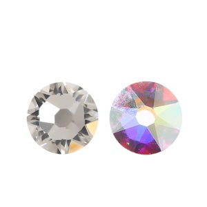 2088 Nail Art genuino Huazi strass misti Flat Back austria cristallo irregolare strass Super lucido di lusso leggero - Product Image 4