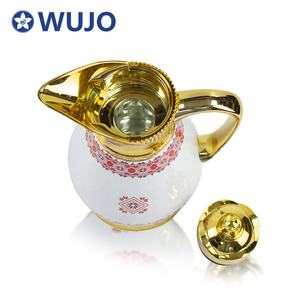 Thermos isotherme de luxe doré WUJO, nouveau design, pour thé chaud ou froid, style saoudien, Dubaï, arabe - Product Image 6
