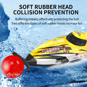Modèle réduit de bateau pour enfants moteur sans balais été jouet jeu d'eau SJY-TX749 Mini 2.4G télécommande Jet Turbojet 25 km/h bateau à grande vitesse - Product Image 2