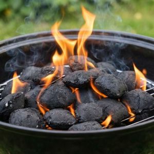 High Quality Coconut Shell <b>Pillow</b> <b>Shape</b> Charcoal Briquette for BBQ Grill Restaurant Fuel Long Burning - Product Image 1