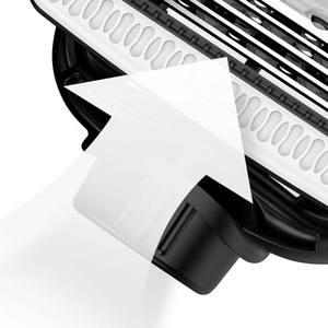 Высокое качество Мужская Безопасная бритва с триммером 5 лезвий картридж типа нержавеющая сталь материал - Product Image 5