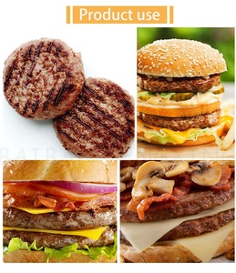 Cetakan pembuat Patty tekan Hamburger Aluminium, cetakan untuk panggangan BBQ barbekyu - Product Image 6