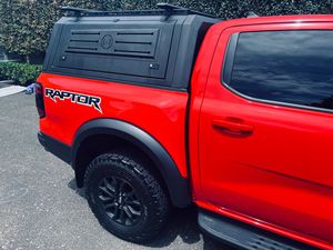 Capote rigide en aluminium/alliage d'acier pour <span class=keywords><strong>Ford</strong></span> Ranger <span class=keywords><strong>XLT</strong></span>/XLS/Wildtrak/Raptor avec fenêtres coulissantes en verre à charnières - Product Image 2