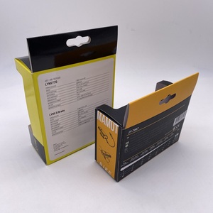 Fsc tùy chỉnh nhỏ gấp trong suốt PVC nhựa hộp quà tặng bao bì treo lỗ rõ ràng cửa sổ hộp giấy - Product Image 3