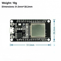 Carte de développement ESP-32 : WIFI + 2-en-1, CPU double cœur, faible consommation d'énergie ESP32 E SP-32S 2,4 GHz