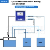 Détection de ph-mètre en ligne Portable capteur industriel Orp Redox contrôleur de moniteur RS485 équipement de dosage ODM pour le sol Dongyi
