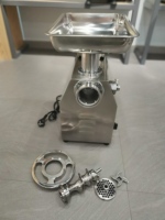 Vente en gros de hachoir à viande électrique commercial haute puissance 250 kg/h, nouveau fabricant de machines de fabrication de viande automatique en acier inoxydable