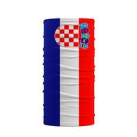Bandana multifonctionnel en polyester sans couture pour équipe, masque facial, protection solaire pour le cyclisme et les sports de glace/neige - Vente en gros