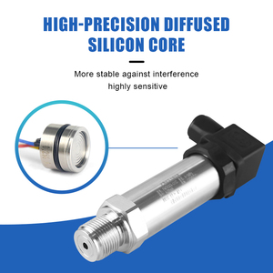 Sensore di Pressione Industriale Piezoresistivo a Basso Costo 4-20mA per Aria, Gas, Olio, Acqua, Trasmettitore in Acciaio Inox IP66 0.5%FS - Product Image 3