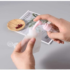 Portable Travel Reusable <b>Packaging</b> <b>Bag</b> Liquid Stand up Spout Pouch Cosmetic for Skincare - Product Image 6