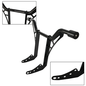 Protector de Motor Estilo Club de Acero Sólido, Barra Anticaídas, Parachoques para <span class=keywords><strong>Harley</strong></span> <span class=keywords><strong>Davidson</strong></span> Softail 2018 y posteriores (excepto FXDRS) - Product Image 4