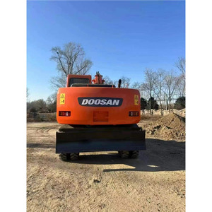 Excavatrice sur pneus d'occasion Doosan DH150w-7 de Corée avec pneus importés, excavatrice d'occasion Doosan DH150w-7 DH150 - Product Image 5