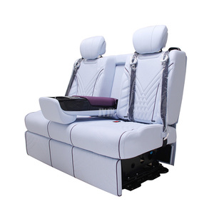 JYJX056 Tùy Chỉnh Sang Trọng Da Đôi Thuyền Trưởng Bed Seat Cho Caravan <span class=keywords><strong>RV</strong></span> Motorhome - Product Image 3