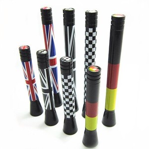 Union Jack UK allemagne drapeau <span class=keywords><strong>antenne</strong></span> do carro mât <span class=keywords><strong>antenne</strong></span> de toit de voiture courte stuveteuse pour <span class=keywords><strong>Mini</strong></span> <span class=keywords><strong>Cooper</strong></span> R55 R56 R57 R60 F55 F56 - Product Image 3