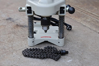 Machine à découper les trous HC-1X pour la découpe de trous dans les tuyaux en acier, machine à percer les trous dans les tuyaux de 114 mm