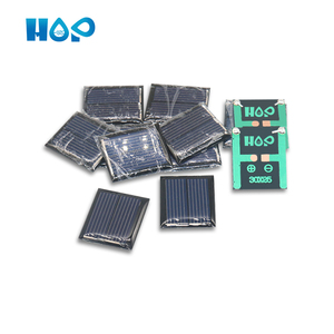 Mini 1V đa tinh thể quang điện Tấm pin mặt trời thuận tiện perc mô-đun nhỏ để sử dụng hàng ngày cho đồ chơi và đồng hồ - Product Image 1