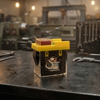 Interrupteur magnétique électromagnétique étanche AC250V 6A, bouton de démarrage de sécurité pour outils électriques, meuleuse, perceuse, remplacement