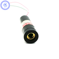 Laser à faisceau pointé réglable 650 nm 200 mW 12 V avec dissipateur thermique