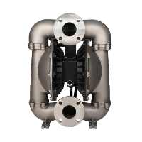 Pompe à diaphragme pneumatique haute pression en acier inoxydable BSK de 3 pouces, résistante aux acides, à la corrosion et aux fluides stériles pour les applications chimiques