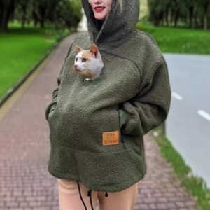 Sudadera con capucha de gran tamaño personalizada de alta calidad para mujer - Product Image 4