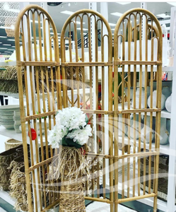 Pantalla plegable de ratán de alta calidad, divisores de habitación - Product Image 4