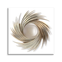 Lumière Luxe Moderne Simple Abstrait Décoration De Table Murale Style Contemporain Peinture Suspendue pour Salon