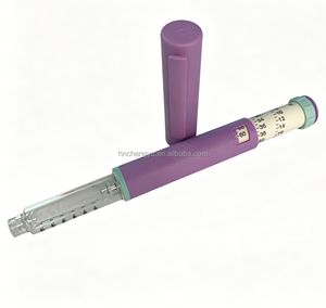 Reusable 3ml <b>Refillable</b> Durable Plastic Skin Care Cream <b>Pen</b> Candy Color Custom Logo Design 17cm X 1.8cm Cosmetic Applicator - Product Image 2