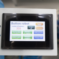 HONKON Vente Flash HK-818 Machine à Boutons Pression avec Dispositif d'Alimentation Automatique