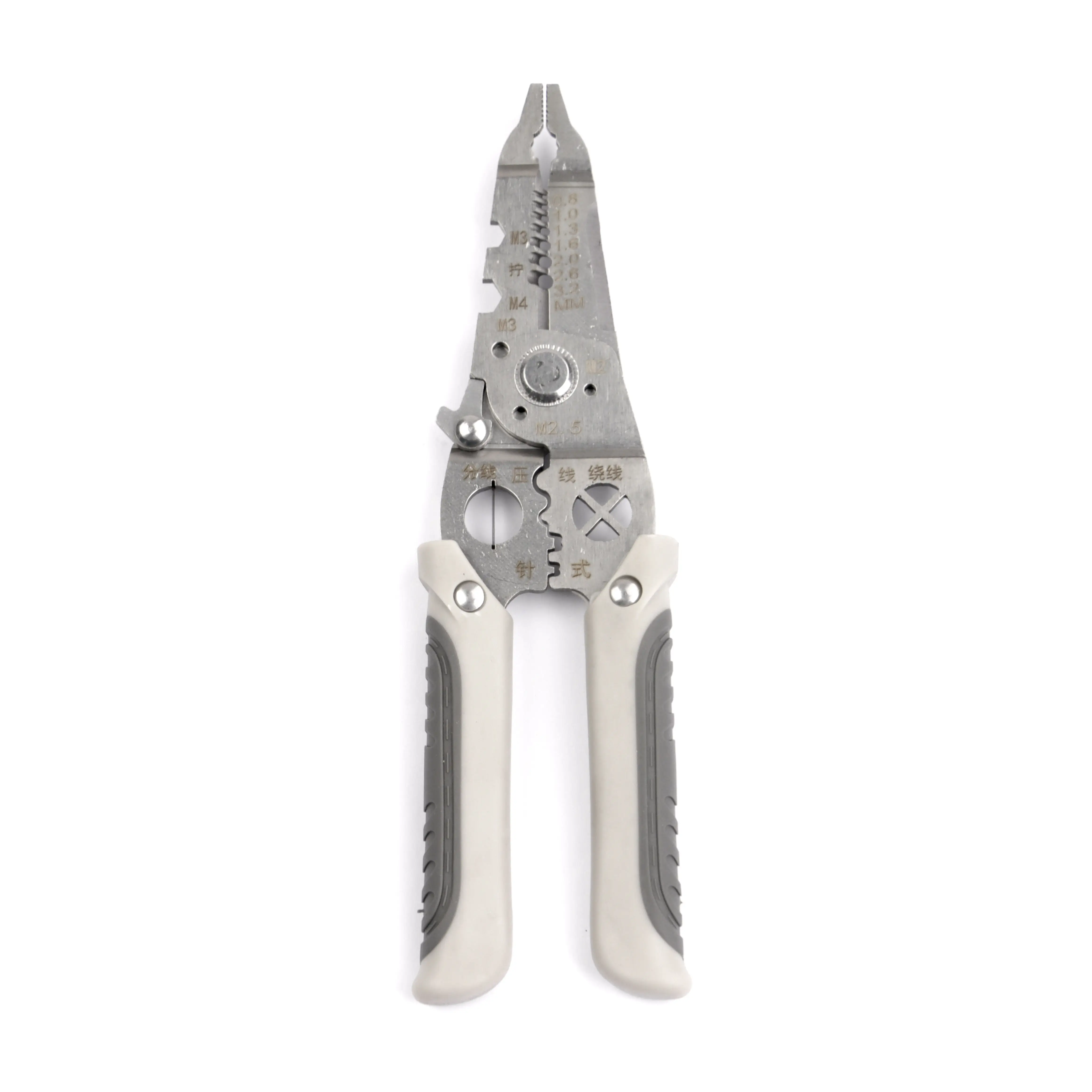 Hot Sale 21 in 1 Multi-functional Cutting Stripper 8 inch Crimping Wire Tool Stripping Wire Pliers Stripper For Wires