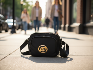 Borsa a Tracolla in Nylon da Donna con Decorazione a Lettere, Stile per Tutte le Stagioni - Product Image 2