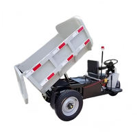 Mini-dumper électrique 1 tonne, tricycle minier, camion à benne basculante, couple élevé, économie d'énergie, pour tunnel minier souterrain