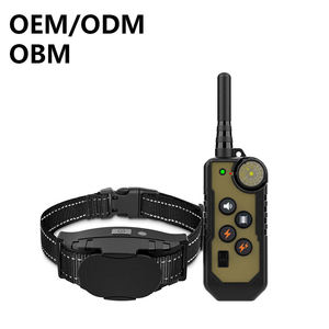 पालतू रिमोट डॉग ट्रेनर 3 प्रशिक्षण मोड (ध्वनि/बीप इलेक्ट्रिक शॉक) ip67 वाटरप्रूफ रिचार्जेबल बैटरी छाल नियंत्रण - Product Image 1